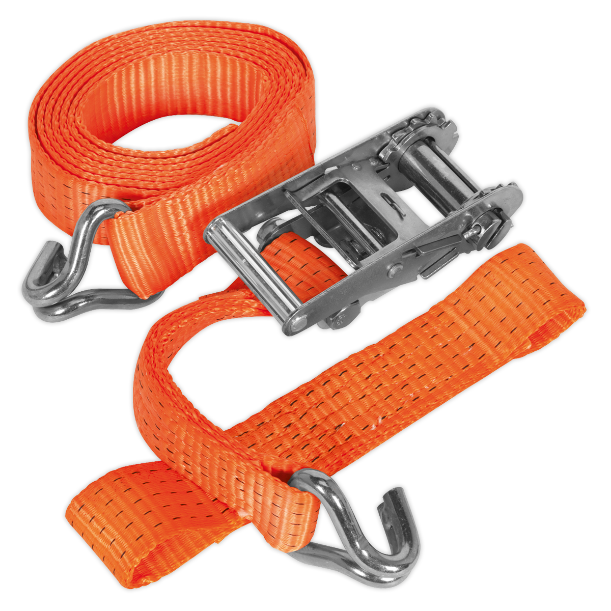 Sealey TDRWA Alloy Wheel Car Transporter Ratchet Strap 50mm x 3m 5000kg Breaking Strength - additional view 4