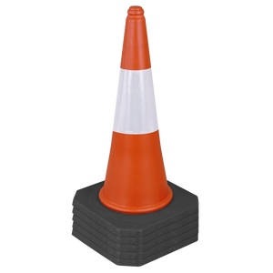 Sealey TFC05 Traffic Cone 75cm - Pack of 5 - additional view 2