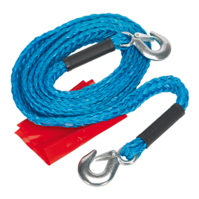 Sealey TH2002 Tow Rope 2000kg Rolling Load Capacity