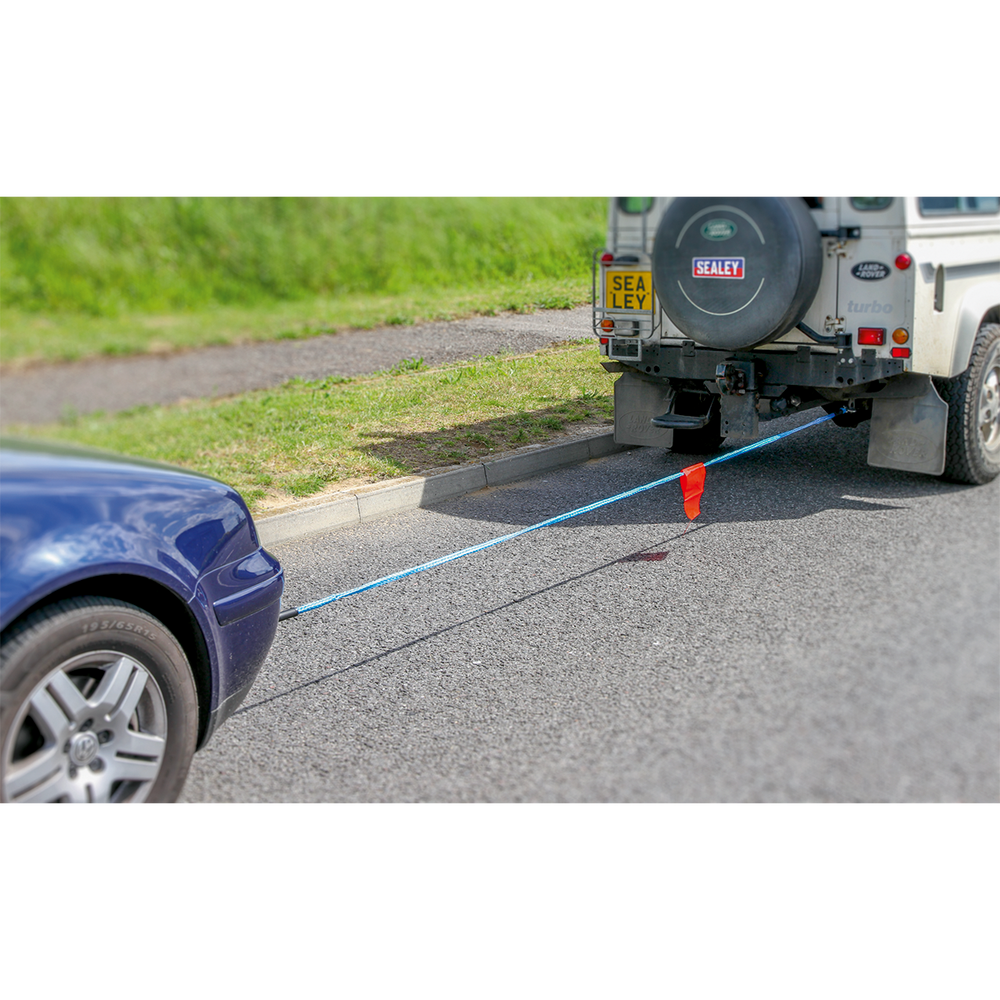 Sealey TH2502 Tow Rope 2000kg Rolling Load Capacity - additional view 2