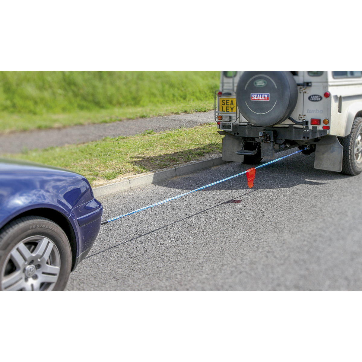 Sealey TH2502 Tow Rope 2000kg Rolling Load Capacity - additional view 2