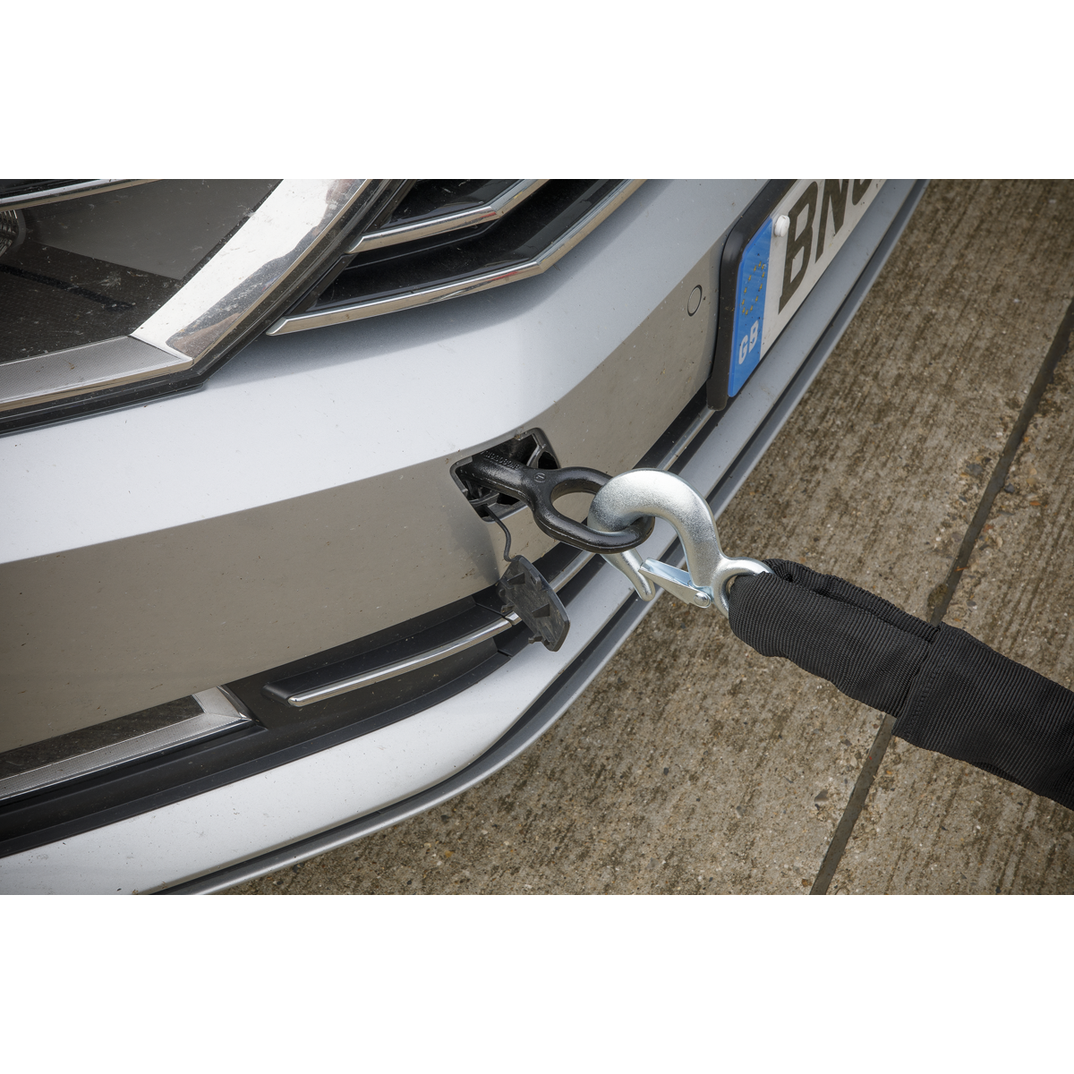 Sealey TH5002 Tow Rope 5000kg Rolling Load Capacity - additional view 4