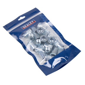 Sealey TISM12 Splined Threaded Insert (Rivet Nut ) M12 - 25pcs