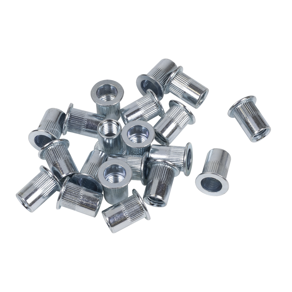 Sealey TISM12 Splined Threaded Insert (Rivet Nut ) M12 - 25pcs - additional view 3