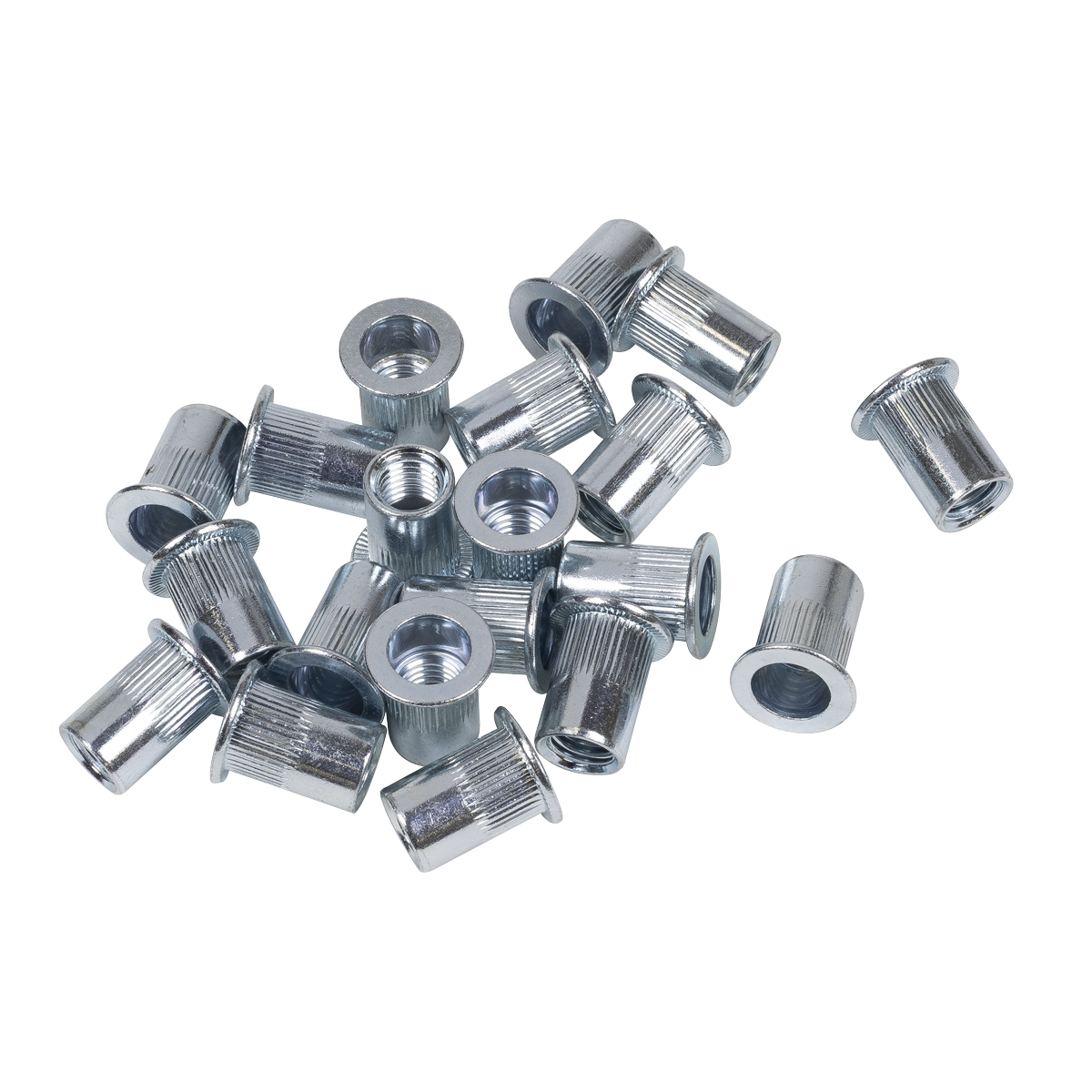 Sealey TISM12 Splined Threaded Insert (Rivet Nut ) M12 - 25pcs - additional view 3