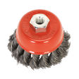 Sealey TKCB651 65mm Twist Knot Wire Cup Brush M14 x 2mm