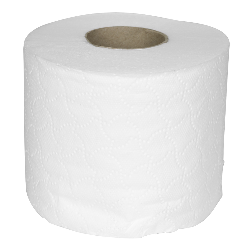 Sealey TOL40 Plain White Toilet Roll - Pack of 4 x 10 (40 Rolls) - additional view 4