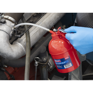 Sealey TP1000 Metal Oil Can with Flexible Spout 1000ml - additional view 4