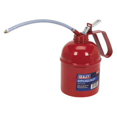 Sealey TP1000 Metal Oil Can with Flexible Spout 1000ml