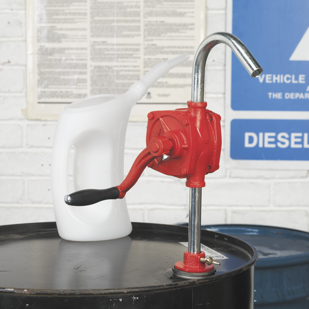 Sealey TP55 Rotary Pump for 205L Drum 0.2L/Revolution - additional view 5
