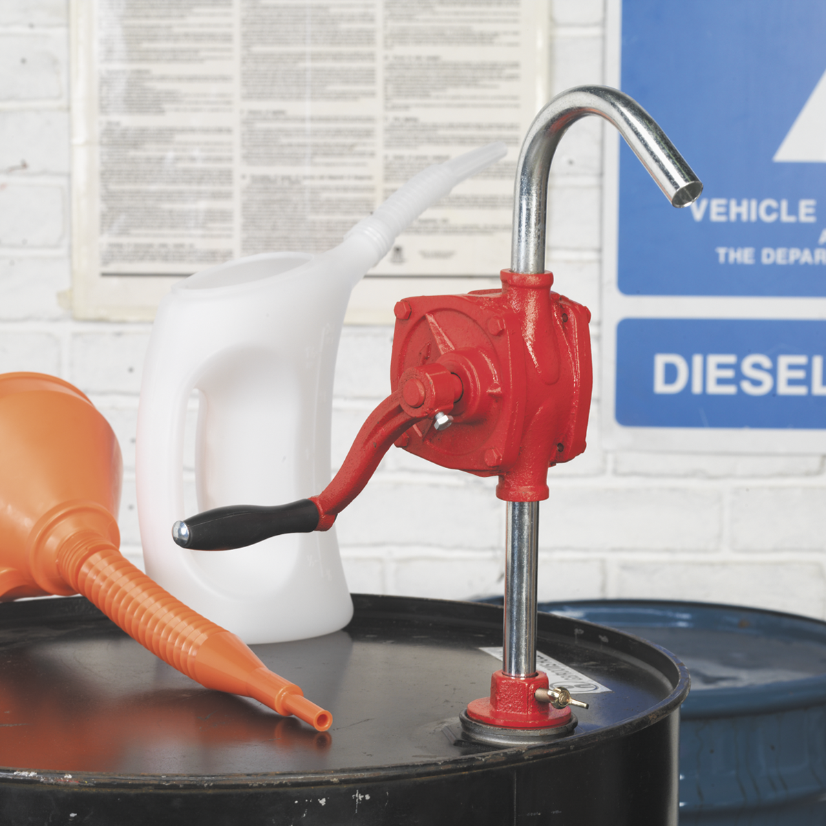 Sealey TP55 Rotary Pump for 205L Drum 0.2L/Revolution - additional view 3