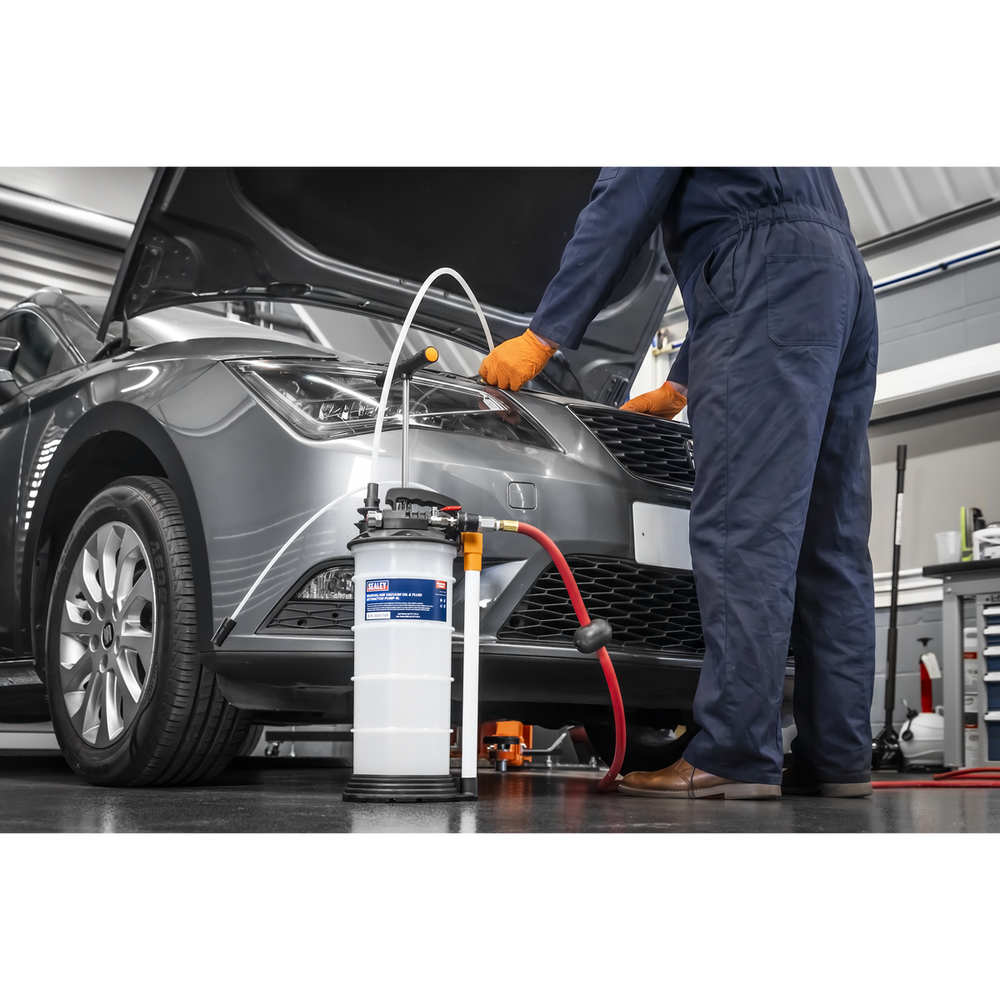 Sealey TP6900 4L Manual/Air Vacuum Oil & Fluid Extractor Pump - additional view 6