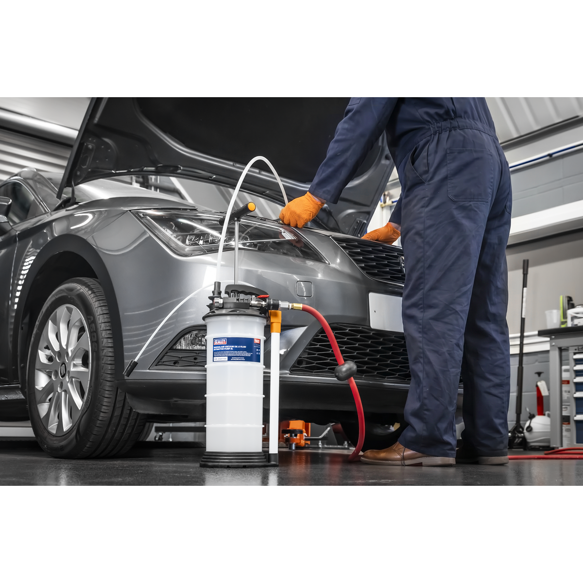 Sealey TP6900 4L Manual/Air Vacuum Oil & Fluid Extractor Pump - additional view 6