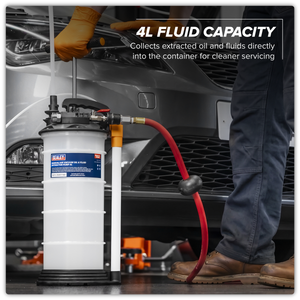 Sealey TP6900 4L Manual/Air Vacuum Oil & Fluid Extractor Pump - additional view 9