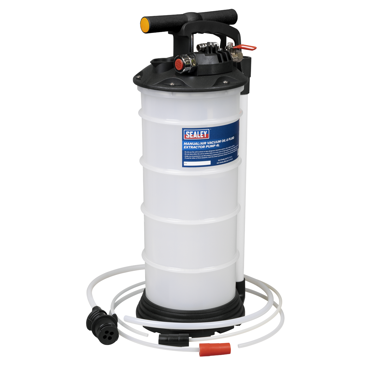 Sealey TP6900 4L Manual/Air Vacuum Oil & Fluid Extractor Pump