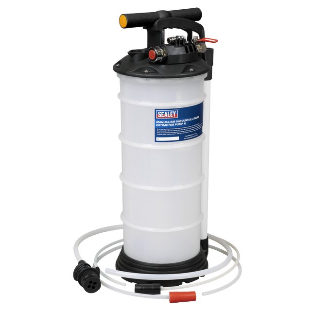 Sealey TP6900 4L Manual/Air Vacuum Oil & Fluid Extractor Pump