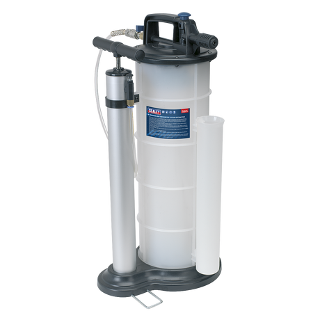Sealey TP6904 Manual/Air Vacuum Oil & Fluid Extractor Pump 9L