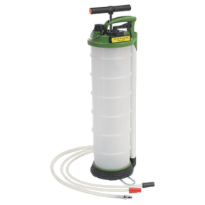 Sealey TP6905 Manual Vacuum Oil & Fluid Extractor & Discharge 6L