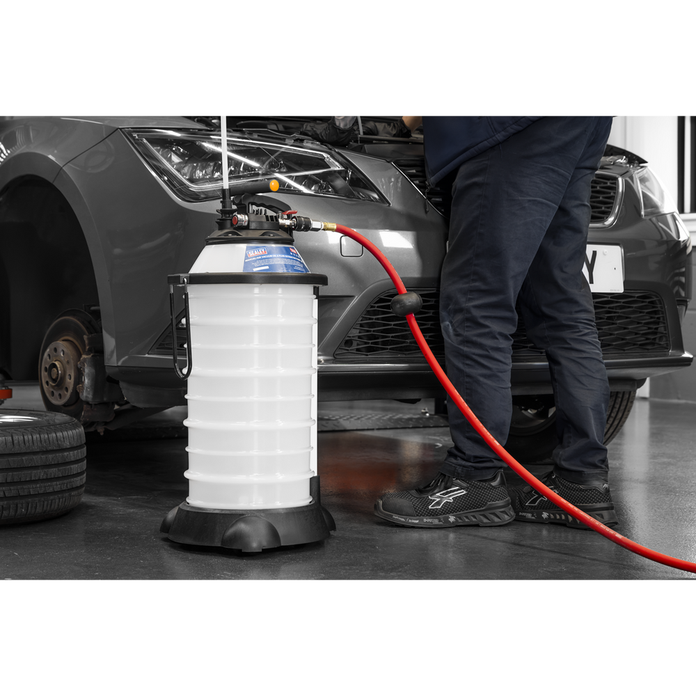 Sealey TP6909 Manual/Air Vacuum Oil & Fluid Extractor Pump 18L - additional view 8