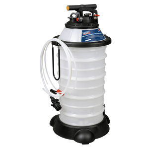 Sealey TP6909 Manual/Air Vacuum Oil & Fluid Extractor Pump 18L