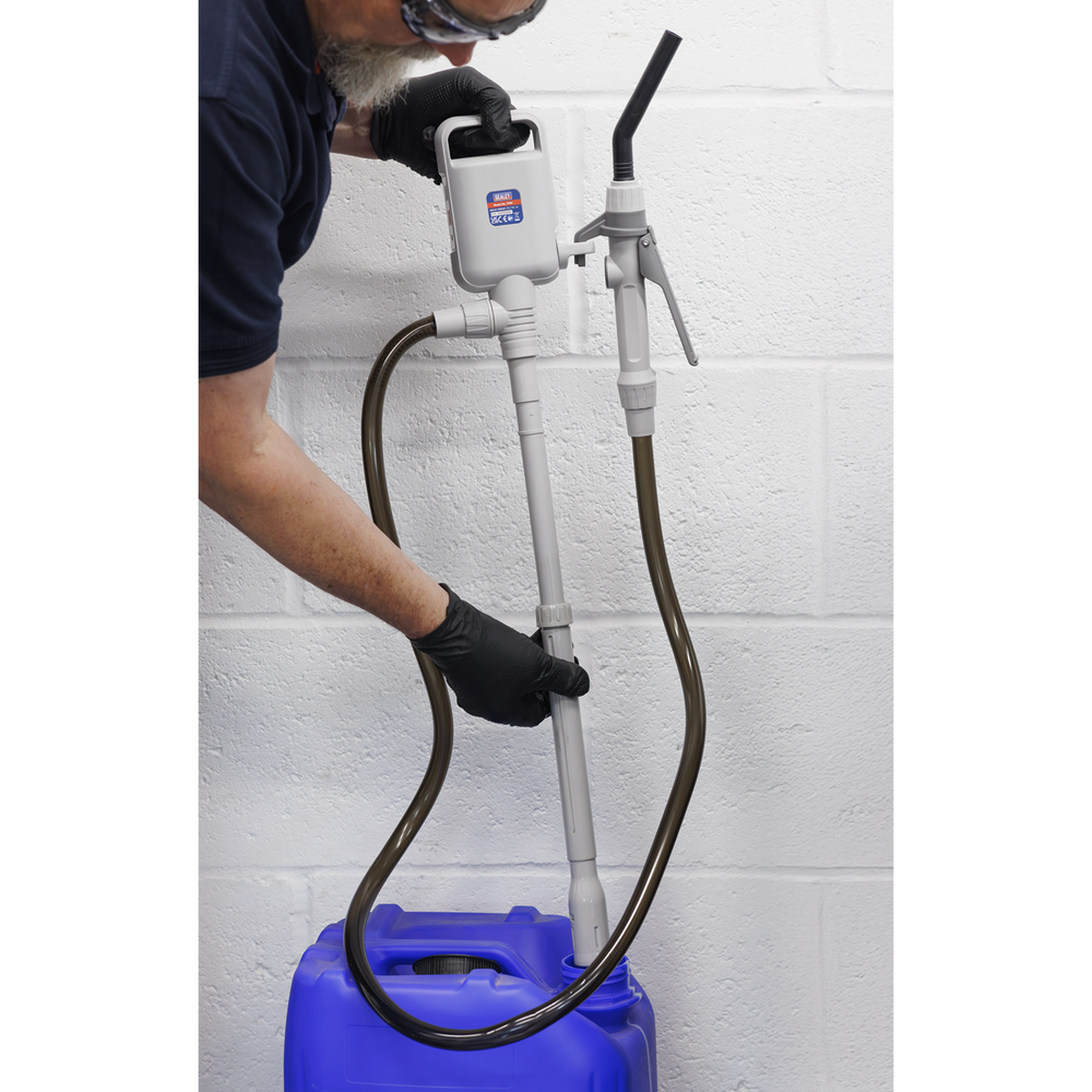 Sealey TP81 Battery Operated Fluid Transfer Pump with Nozzle - additional view 6