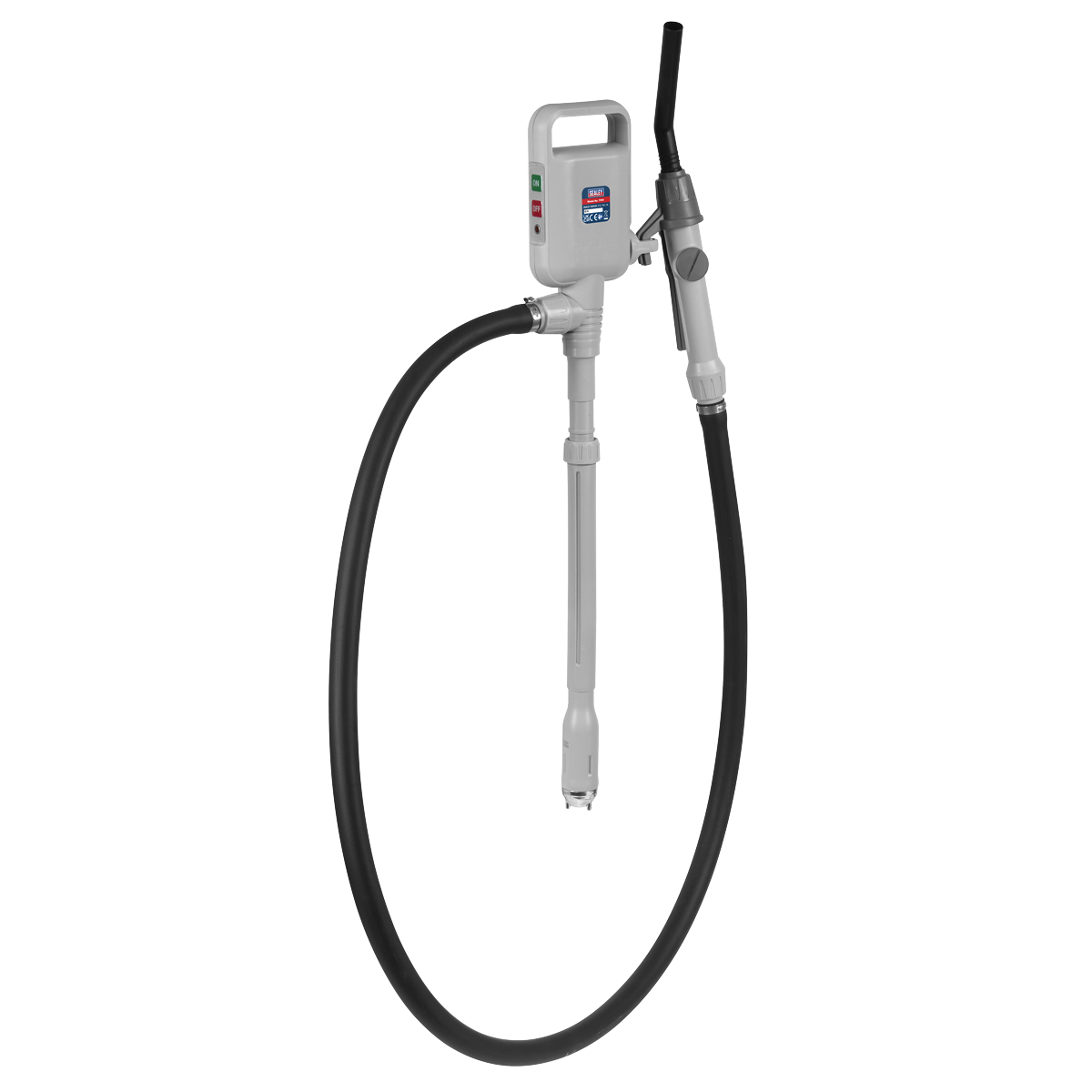 Sealey TP81 Battery Operated Fluid Transfer Pump with Nozzle