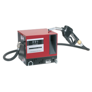 Sealey TP955 Wall Mounting Diesel/Fluid Transfer System with Meter 56L/min 230V
