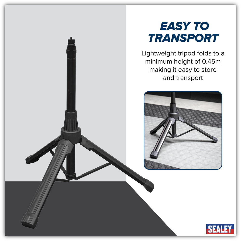 Sealey TRI01 Telescopic Tripod 1.2m - additional view 7