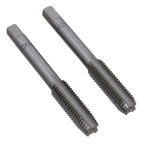 Sealey TSM10 Taper & Plug Tap Set M10 x 1.5mm 2pc