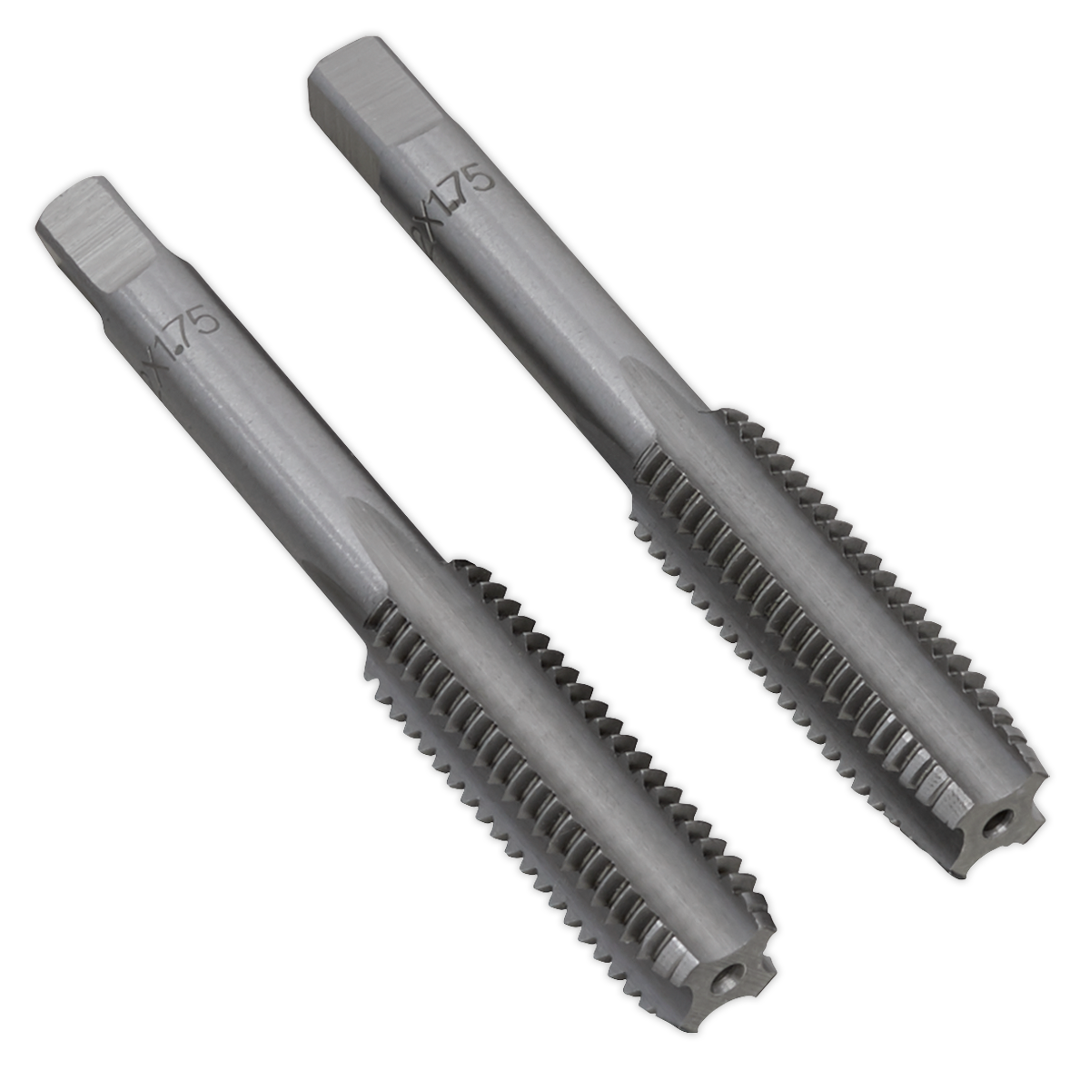 Sealey TSM12 Taper & Plug Tap Set M12 x 1.75mm 2pc