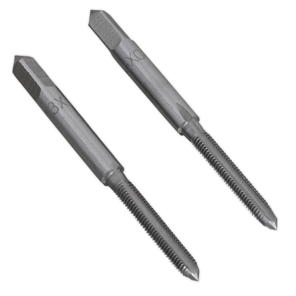 Sealey TSM3 Taper & Plug Tap Set M3 x 0.5mm 2pc