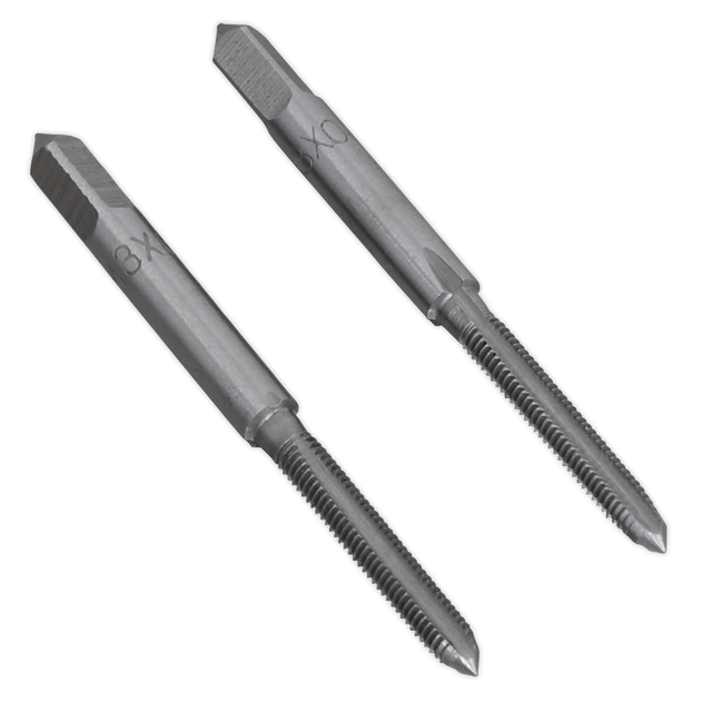 Sealey TSM3 Taper & Plug Tap Set M3 x 0.5mm 2pc
