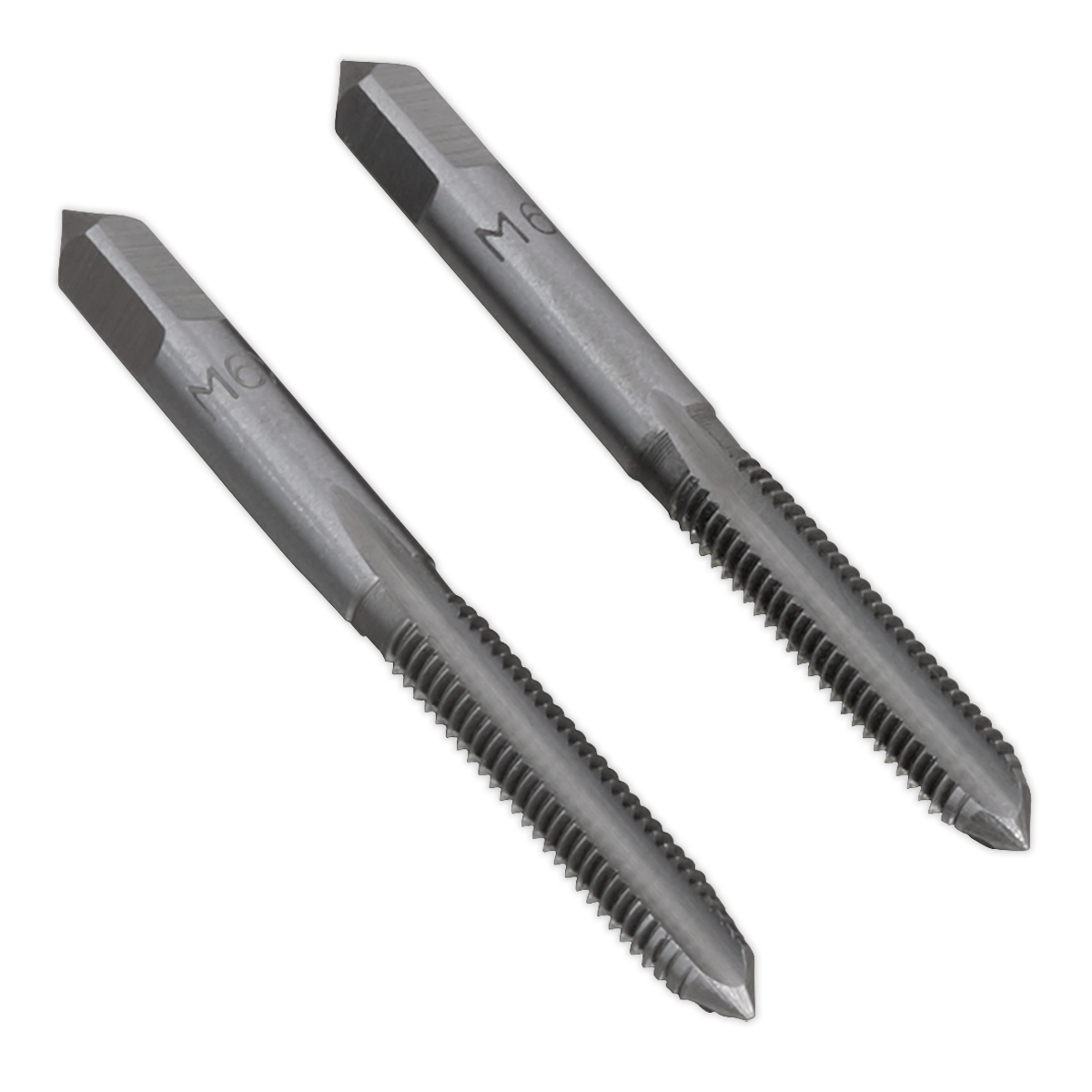 Sealey TSM6 Taper & Plug Tap Set M6 x 1mm 2pc