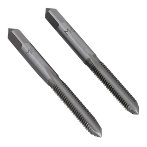 Sealey TSM6 Taper & Plug Tap Set M6 x 1mm 2pc
