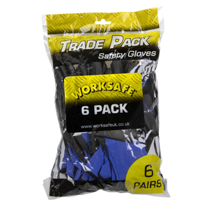 Sealey TSP117L/6 Worksafe® Lightweight Precision Grip Gloves, Large - Pack of 6 Pairs - additional view 2