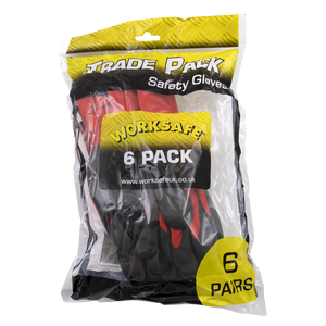 Sealey TSP125XL/6 Worksafe® Nitrile Palm Gloves, X-Large - Pack of 6 Pairs - additional view 2