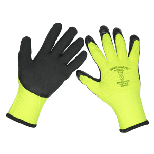 Sealey TSP126/6 Worksafe® Thermal Super Grip Gloves, Large - Pack of 6 Pairs
