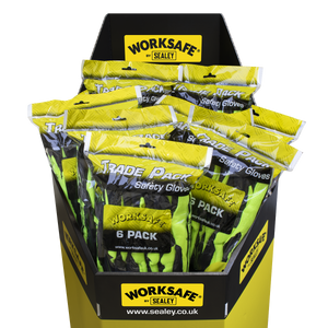 Sealey TSP126/6 Worksafe® Thermal Super Grip Gloves, Large - Pack of 6 Pairs - additional view 4