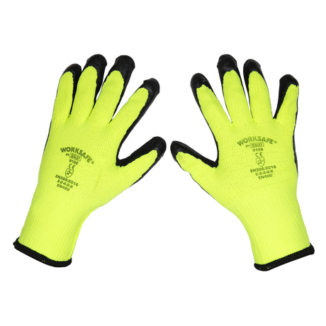 Sealey TSP126/6 Worksafe® Thermal Super Grip Gloves, Large - Pack of 6 Pairs - additional view 2