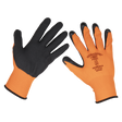 Sealey TSP140XL/6 Worksafe® Foam Latex Grippa Gloves, X-Large - Pack of 6 Pairs