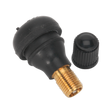 Sealey TV412 Snap-in Tubeless Tyre Valve, Type TR412 - Pack of 100