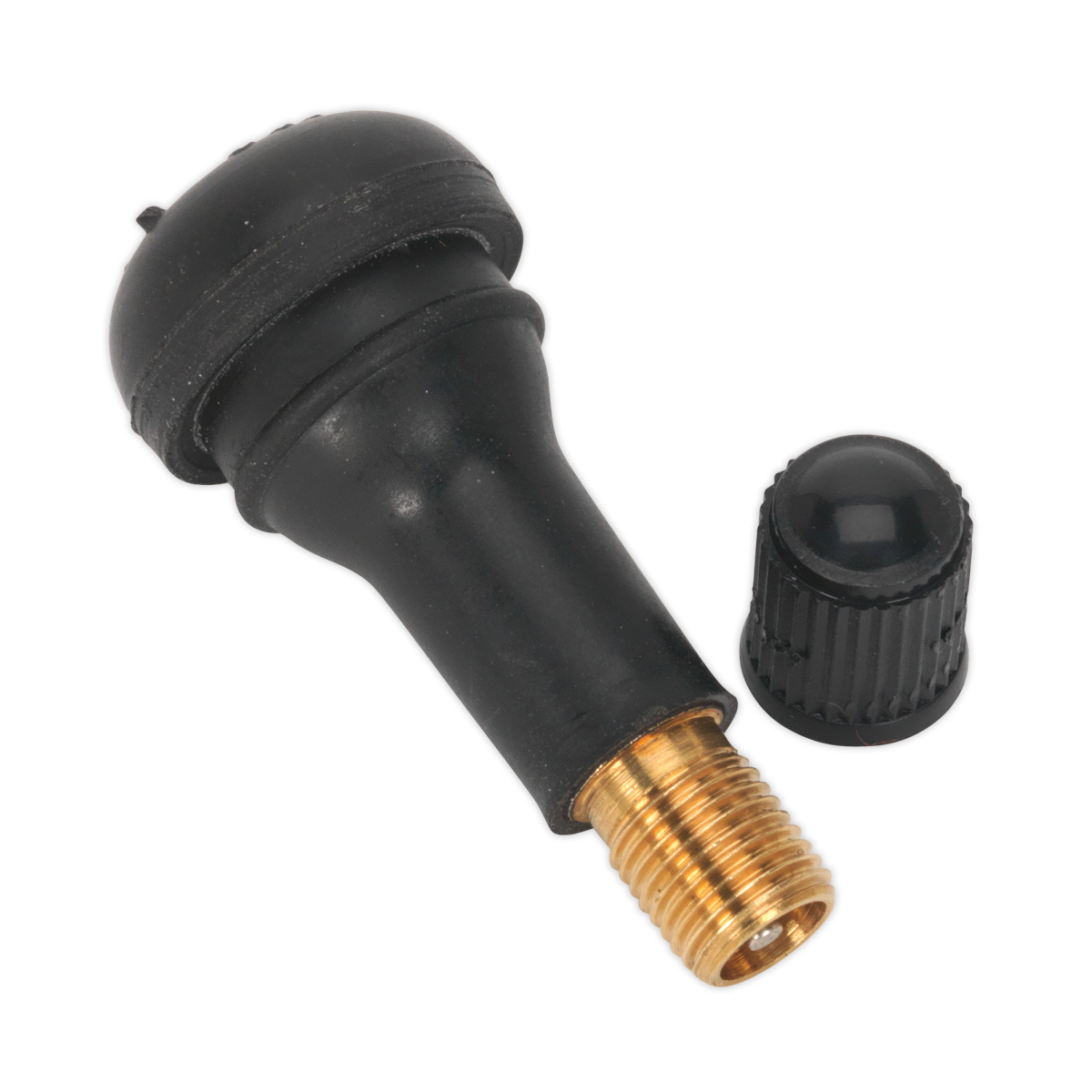 Sealey TV413 Snap-in Tubeless Tyre Valve, Type TR413 - Pack of 100