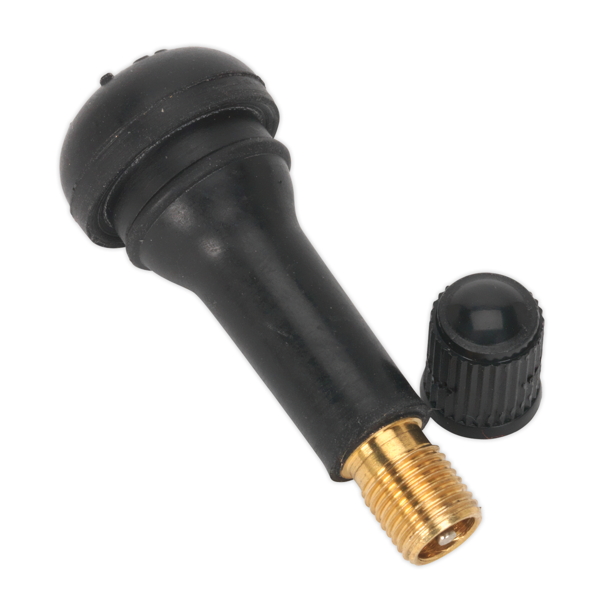 Sealey TV414 Snap-in Tubeless Tyre Valve, Type TR414 - Pack of 100