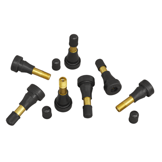 Sealey TVHP1 Snap-in Tubeless High Pressure Tyre Valve TR600 - Pack of 50