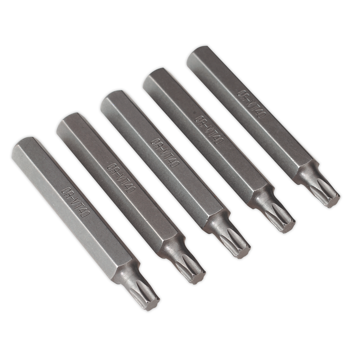 Sealey TX40L5 Premier Long TRX-Star* Bit T40 - Pack of 5