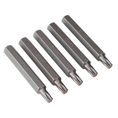Sealey TX40L5 Premier Long TRX-Star* Bit T40 - Pack of 5