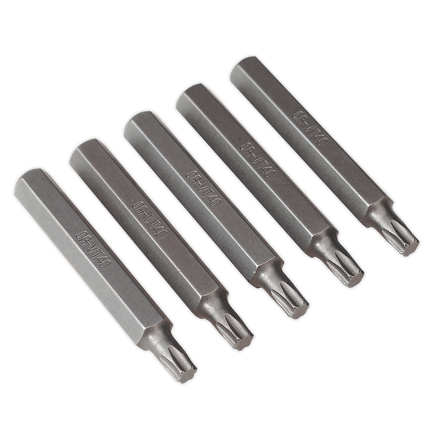 Sealey TX40L5 Premier Long TRX-Star* Bit T40 - Pack of 5