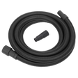 Sealey VACHOSE5MKIT 5m Vacuum Hose Kit Multi-Size Outlets