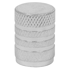 Sealey VCA4 Aluminium Valve Cap 4pc - Silver Anodised - additional view 3