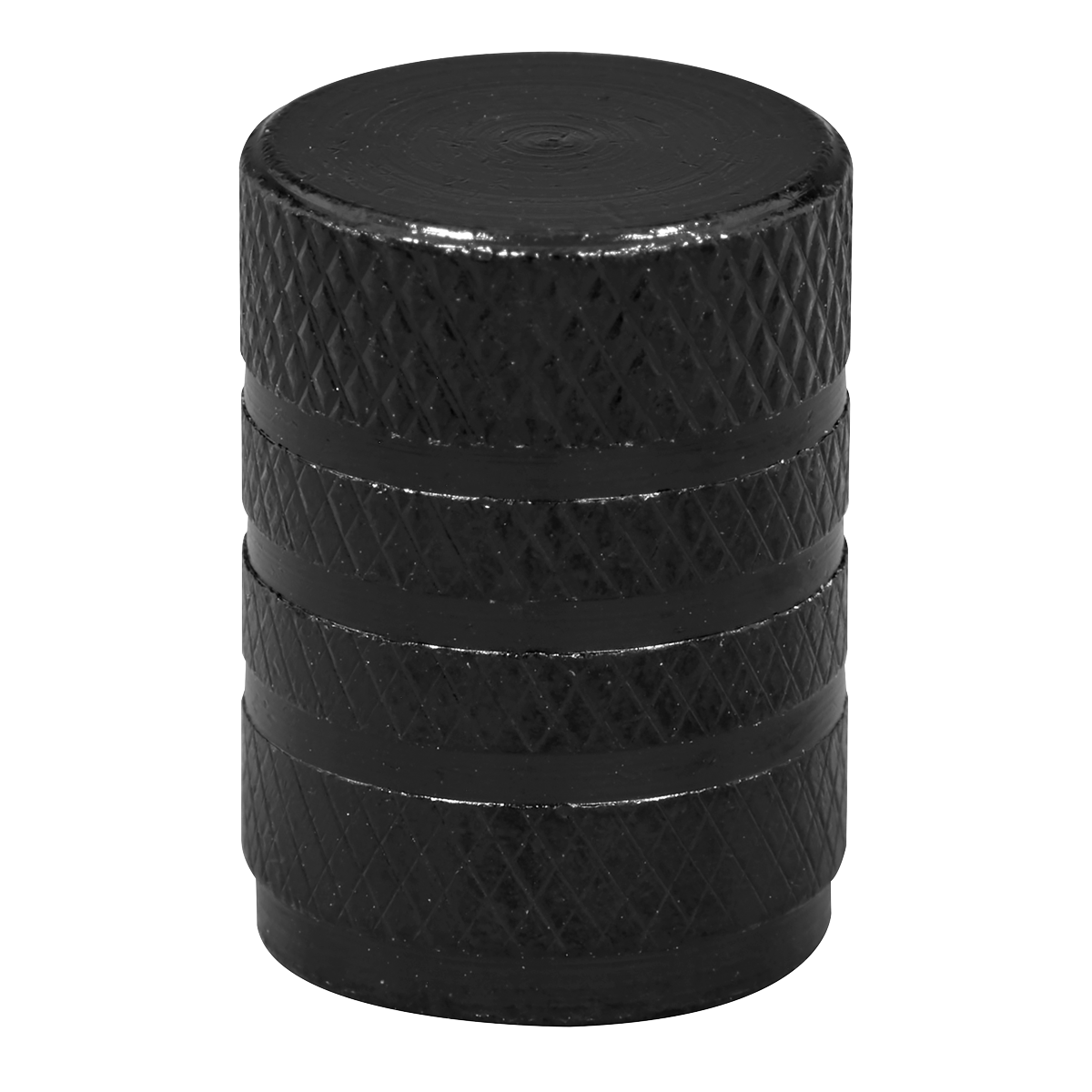 Sealey VCB4 Aluminium Valve Cap 4pc - Black Anodised - additional view 2